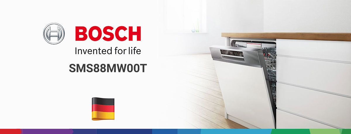 ظرفشویی بوش آلمان مدل SMS88MW00T