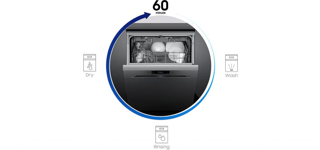 ماشین ظرفشویی ۱۳ نفره سامسونگ DW60M5010FS