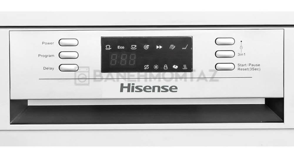 نقد و بررسی ماشین ظرفشویی 14 نفره هایسنس مدل H12DSS