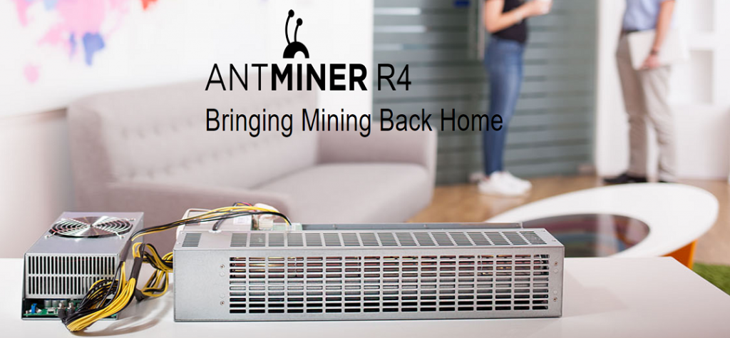 دستگاه ماینر بیت مین انت ماینر مدل Antminer Bitmain R4 8.7Th