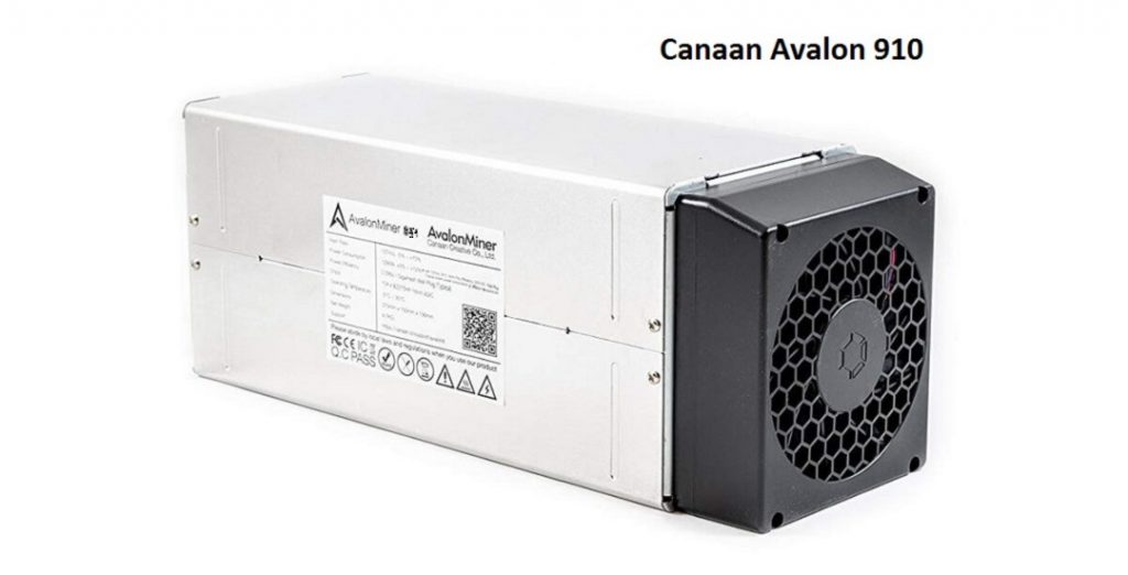 دستگاه ماینر کنان مدل Canaan Avalon 910
