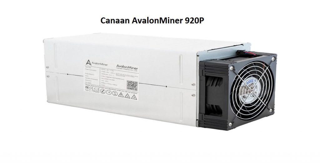 دستگاه ماینر کنان مدل Canaan AvalonMiner 920P