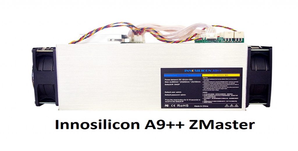 دستگاه ماینر اینوسیلیکون مدل Innosilicon A9++ ZMaster