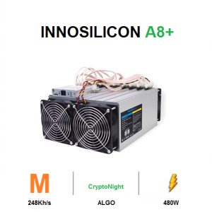 دستگاه ماینر اینوسیلیکون مدل Innosilicon A8 Plus 248Kh/s