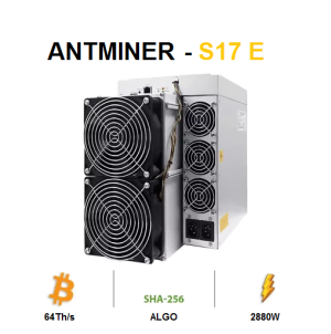 دستگاه ماینر بیت مین مدل Antminer S17E 64Th/s