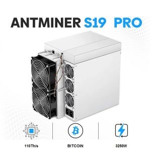 دستگاه ماینر بیت مین مدل Antminer S19 Pro 110Th/s