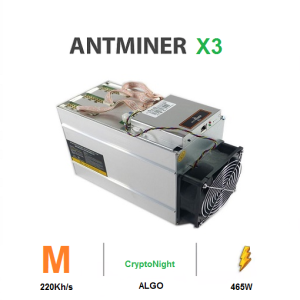 دستگاه ماینر بیت مین مدل Antminer X3~220Khs