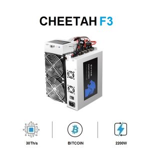 دستگاه ماینر چیتا مدل Cheetah F3~30Th/s