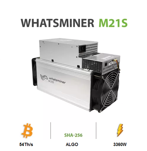 دستگاه ماینر میکرو بی تی مدل Whatsminer M21s 54Ths