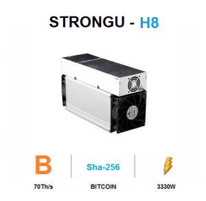 دستگاه ماینر استرانگ یو مدل StrongU H8 70Th/s