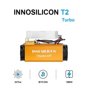 دستگاه ماینر اینوسیلیکون مدل Innosilicon T2 Turbo 24Th/s
