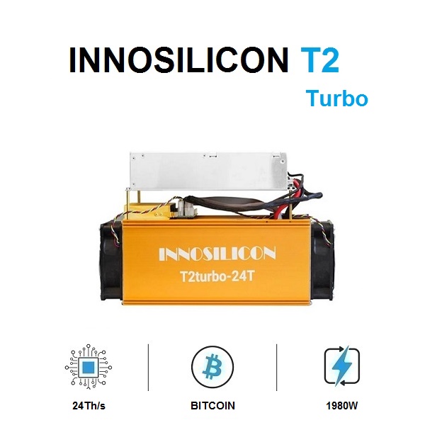 دستگاه ماینر اینوسیلیکون مدل Innosilicon T2 Turbo 24Th/s