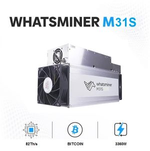 دستگاه ماینر میکروبی تی مدل Whatsminer M31S 82Th/s