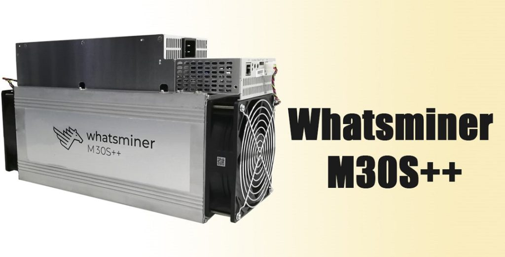 قیمت دستگاه ماینر میکرو بی تی مدل Whatsminer M30S++ 112TH