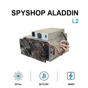 دستگاه ماینر اسپای شاپ مدل SpyShop Aladdin L2 30TH/s