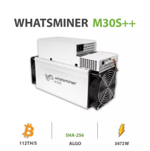 دستگاه ماینر میکرو بی تی مدل Whatsminer M30S++ 112TH