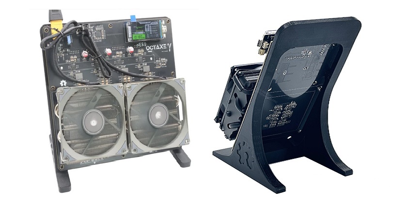 دستگاه ماینر کم مصرف مدل Bitaxe NerdOctaxe 9.6Th/s خرید Bitaxe NerdOctaxe | ماینر خانگی کممصرف با توان 9.6 TH/s و مصرف 150 وات