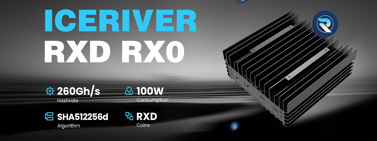 دستگاه ماینر کم مصرف مدل Iceriver RX0 260Gh/s خرید ماینر IceRiver RX0 | ماینر Radiant با توان 260GH/s